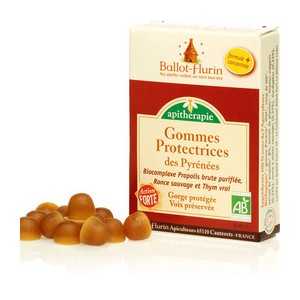 gomme à la propolis 